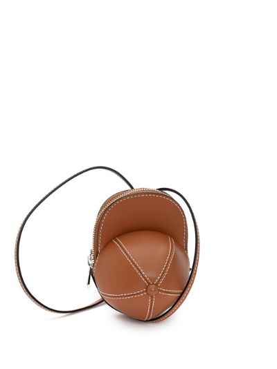 JW Anderson nano Cap bag brown | MODES