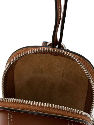 JW Anderson nano Cap bag brown | MODES