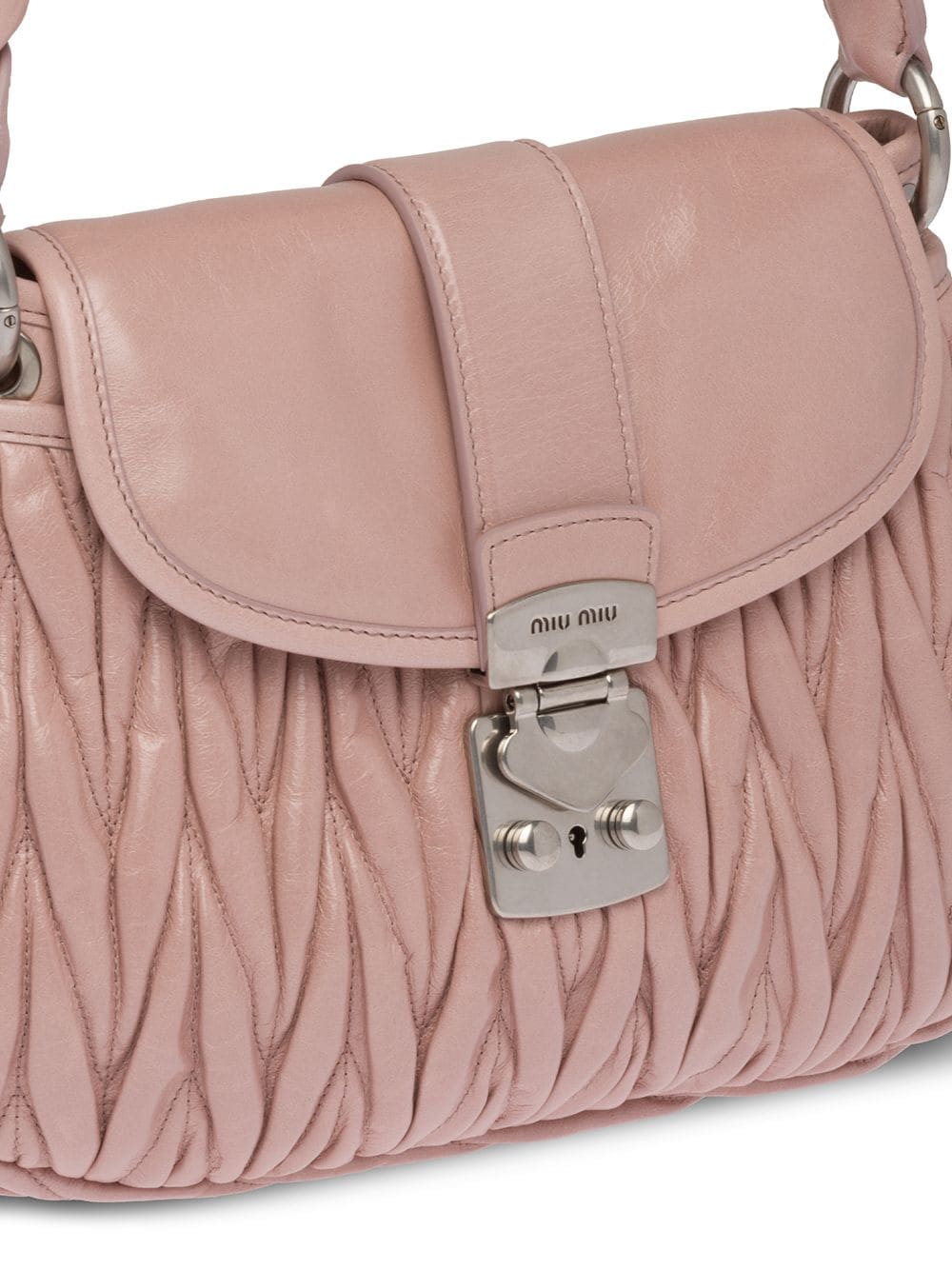 Miu Miu Miu Coffer Matelassé Bag - Farfetch