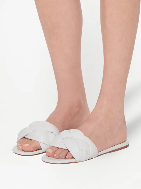 miu miu padded sandals