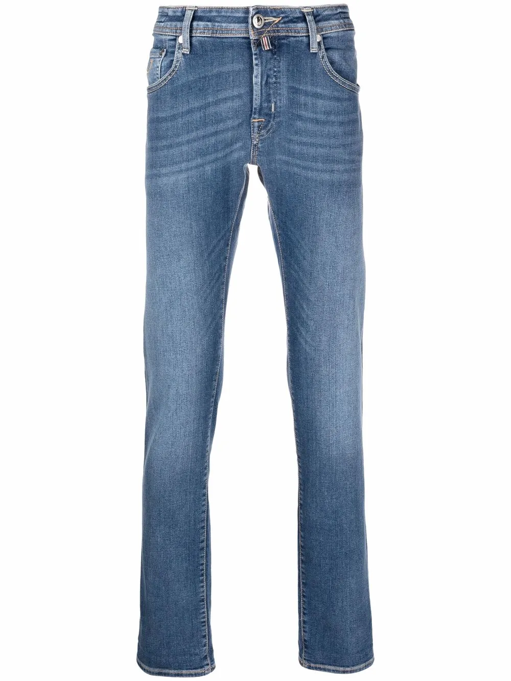 

Jacob Cohen skinny jeans con efecto degradado - Azul