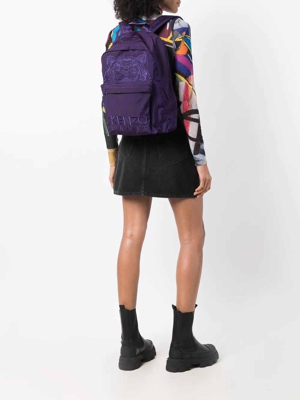 фото Kenzo рюкзак с вышивкой tiger