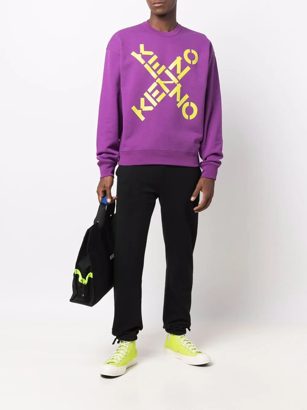 фото Kenzo толстовка с логотипом