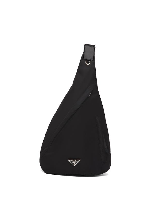 Prada Re-Nylon Triangle Logo Tote Bag - Farfetch