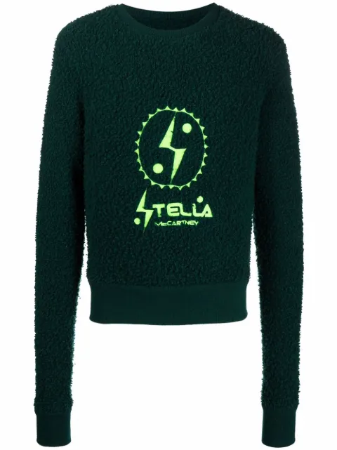 Stella McCartney jersey texturizado bordado