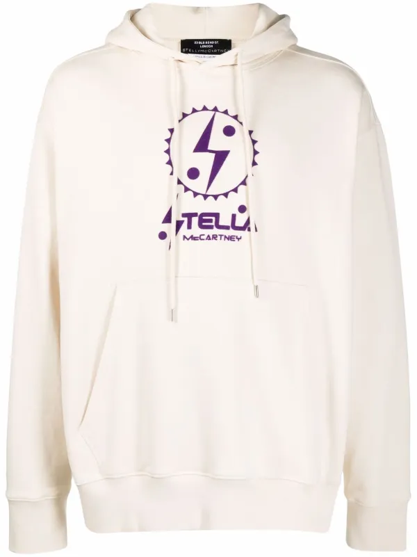 Stella McCartney Logo Print Hoodie Farfetch