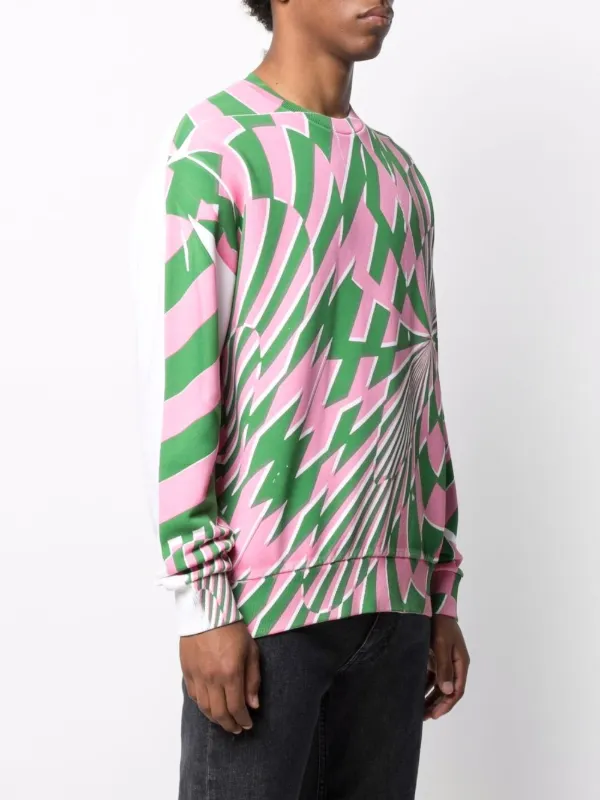 Stella McCartney x Ed Curtis Geometric Pattern Sweatshirt - Farfetch