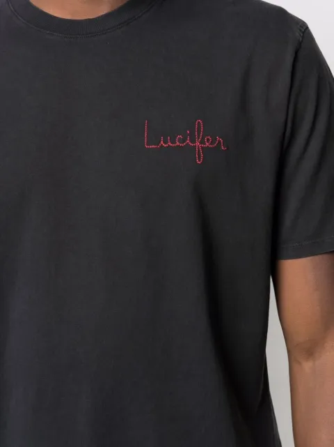 MC2 Saint Barth Lucifer-embroidered T 