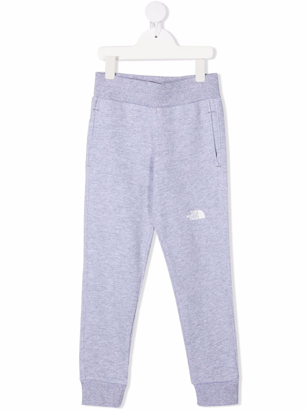 The North Face Logo-print Track Pants In Grey