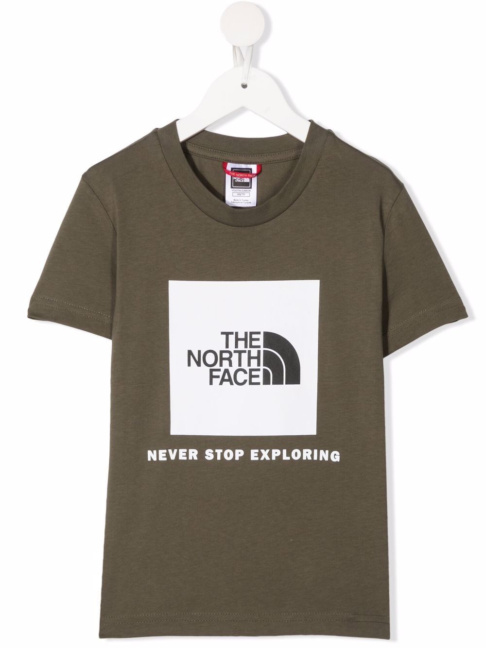 The North Face Logo-print T-shirt In Green