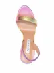 Aquazzura Sandália So Nude com salto 115mm