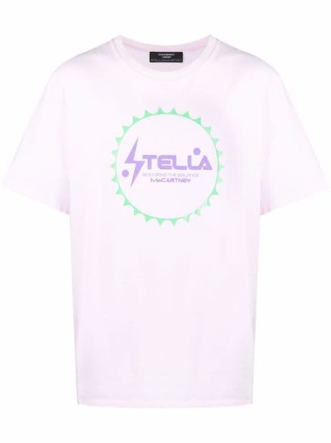 Stella McCartney T-shirt met logoprint