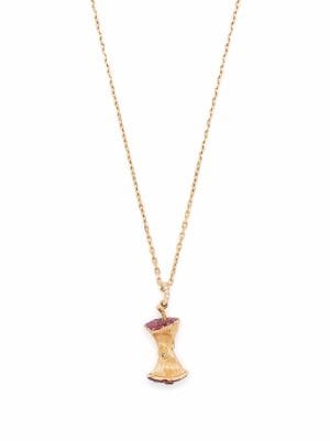 Aurelie Bidermann 18kt Yellow Gold Big Apple Ruby And Diamond