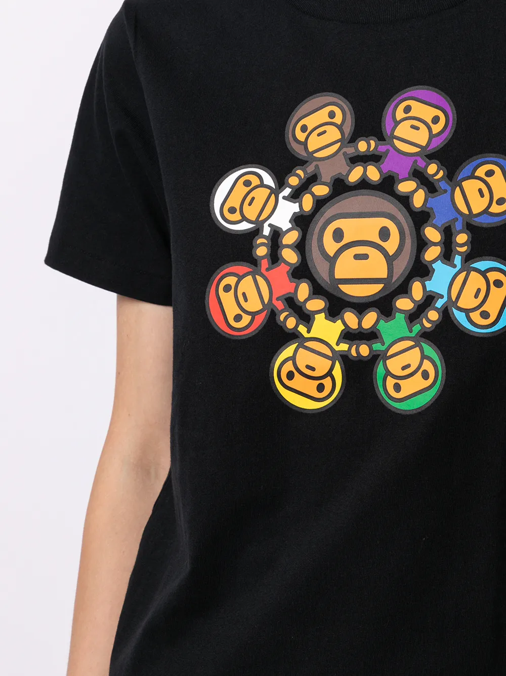 фото A bathing ape® футболка milo circle