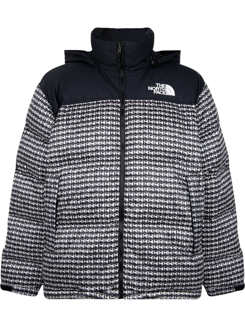 Image 1 of Supreme x The North Face Nuptse stud-print jacket