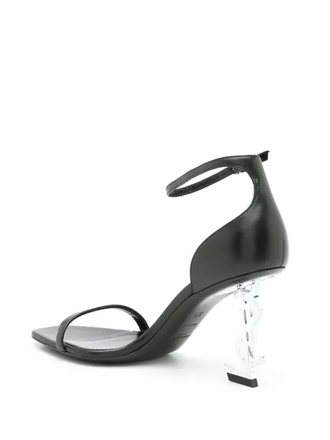 Shop Saint Laurent Opyum 85mm logo-heel 