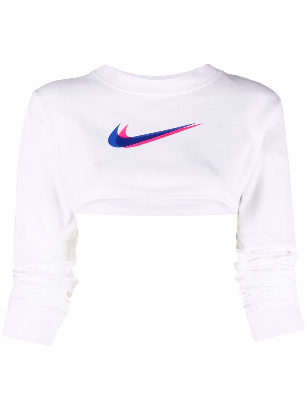 фото Nike укороченная толстовка с логотипом