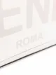 Fendi logo debossed clutch bag
