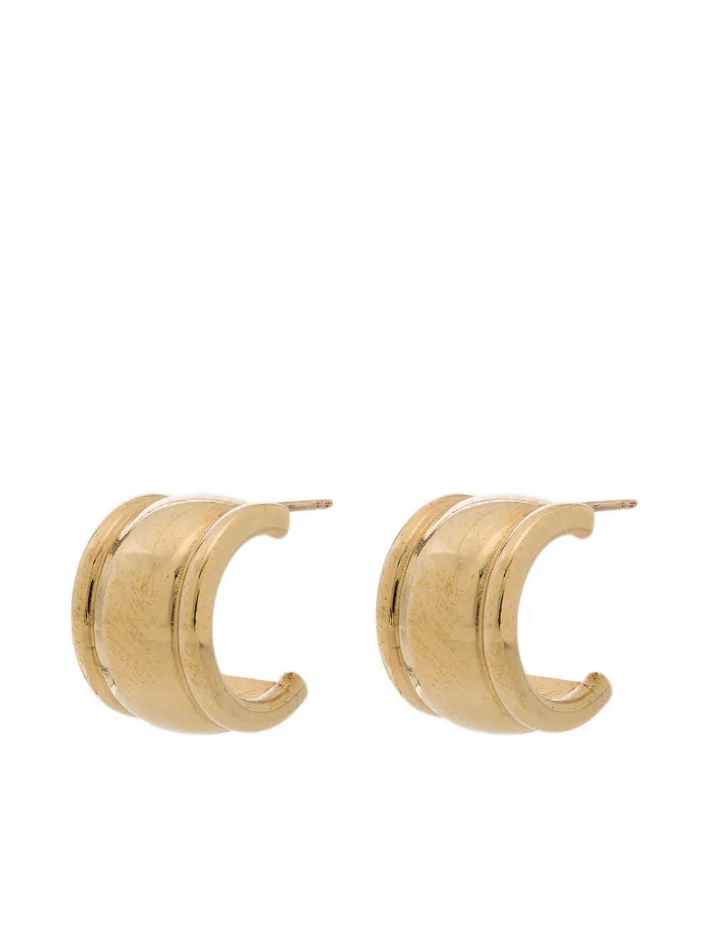 

Laura Lombardi Strada small hoop earrings - Gold