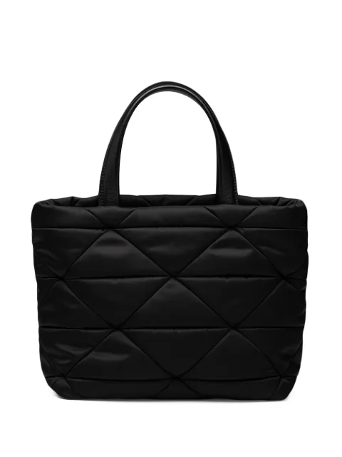 Shop Prada Re-Nylon padded tote bag with Express Delivery - FARFETCH