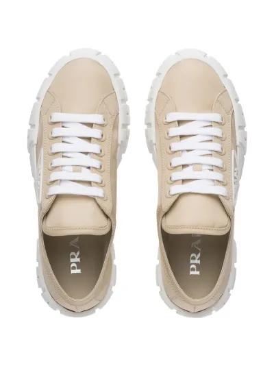 prada beige sneakers