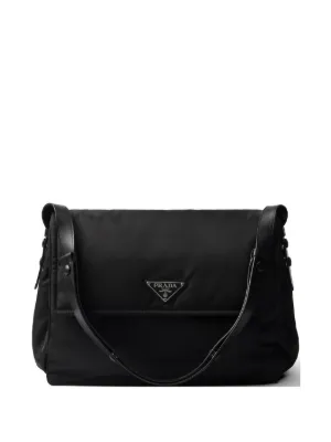 Prada Bolsa De Nylon Reciclado | Preto | FARFETCH BR