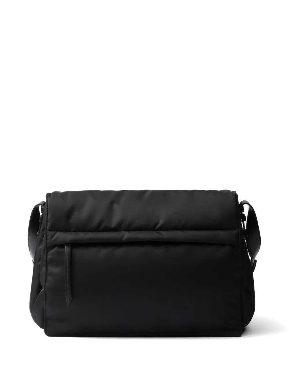 Prada Traveller Large Padded Re-nylon Shoulder Bag | Black | FARFETCH