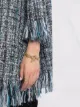 Charlott tweed fringe coat