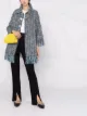 Image 2 of Charlott tweed fringe coat