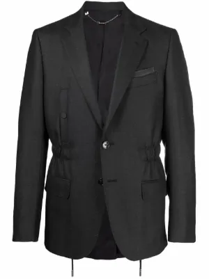 Prada double-breasted Tailored Blazer | Grey | FARFETCH