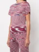 Missoni marl-knit wide-neck top
