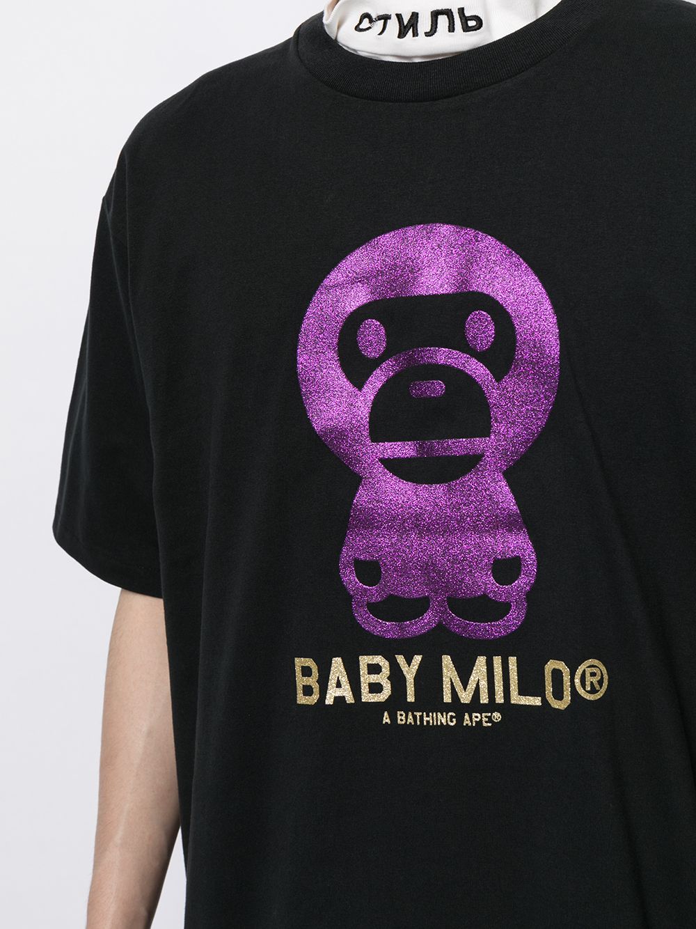 фото A bathing ape® футболка с графичным принтом