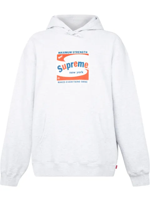 Supreme Shine logo-print hoodie