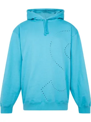 supreme light blue hoodie