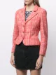 Chanel Pre-Owned 1997 notched lapels plaid blazer