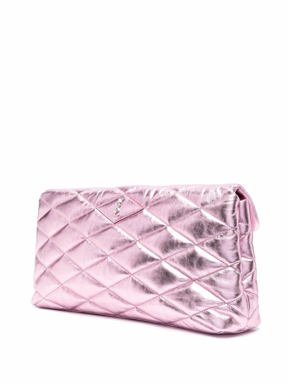 Saint Laurent Sade Puffer Quilted Clutch Bag - Farfetch