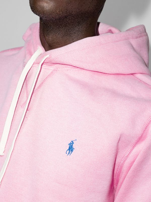 Polo Ralph Lauren pink Pony fleece hoodie for men | 710766778033 at  
