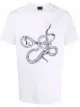 Image 1 of Billionaire snake-print logo T-shirt