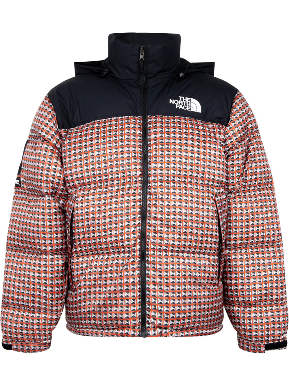 x The North Face studded jacket