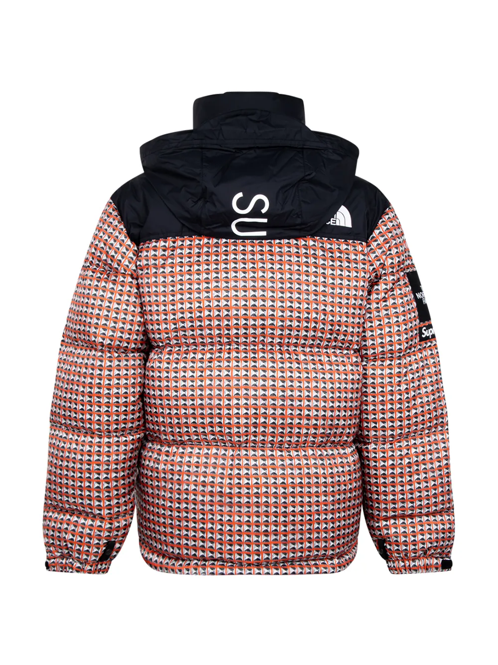 Shop Supreme X The North Face Studded Jacket In 红色