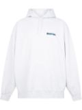 Supreme Love drawstring hoodie - White