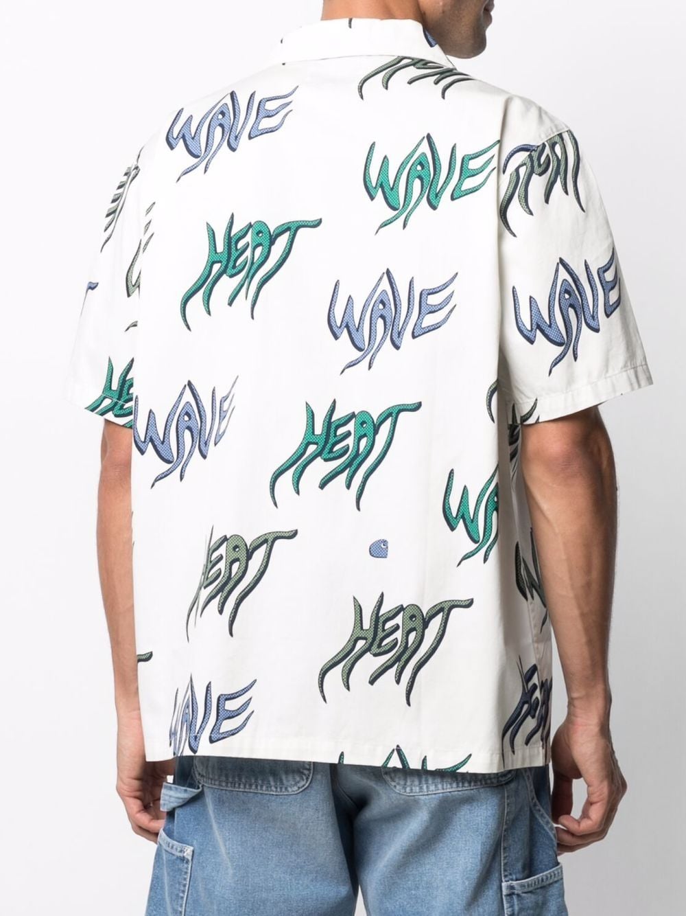 фото Carhartt wip рубашка heat wave с короткими рукавами