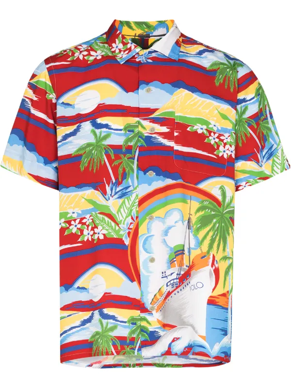 Polo Ralph Lauren landscape-print Shirt 