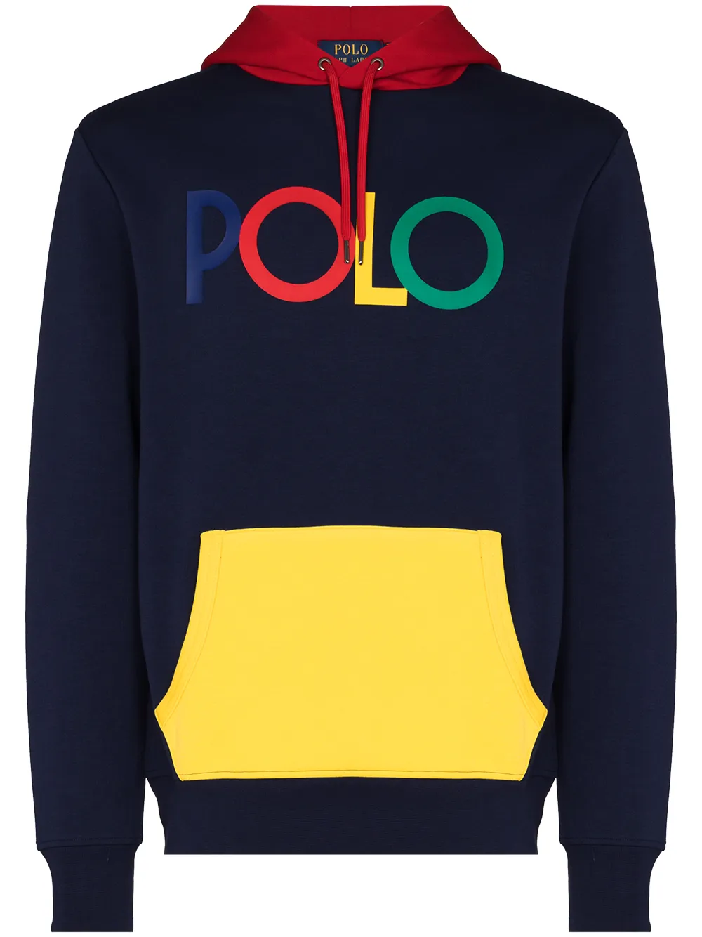Polo Ralph Lauren худи в стиле колор-блок с логотипом  710842894001 Фото 1
