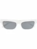 Linda Farrow x Paco Rabanne square sunglasses - White