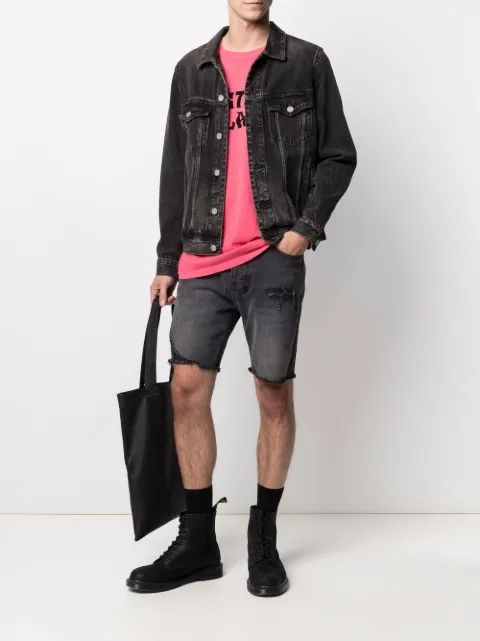 Ksubi mid-rise Denim Shorts - Farfetch