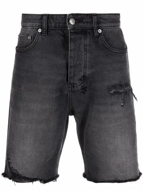 Ksubi mid-rise denim shorts