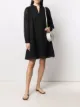 Image 2 of Closed V-neck long-sleeve dress