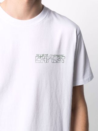 Chalet print T-shirt展示图