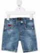 Imagen 1 de John Richmond Junior shorts de mezclilla rectos
